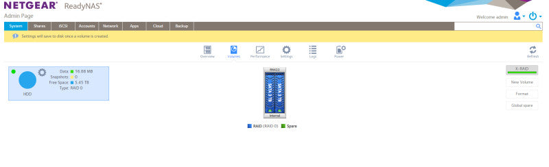Netgear RND-2F ReadyNAS SATA Advanced Network Storage Device, 2x 3TB HDD