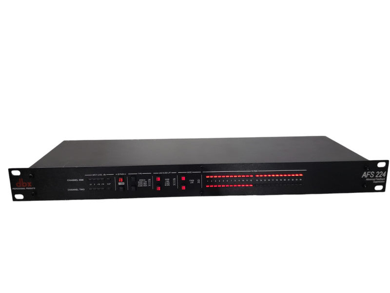 dbx AFS 224 Dual Channel Advanced Feedback Suppression Processor Q