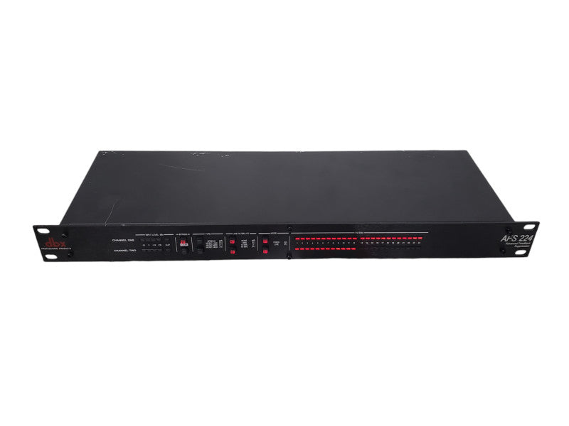 dbx AFS 224 Dual Channel Advanced Feedback Suppression Processor Q