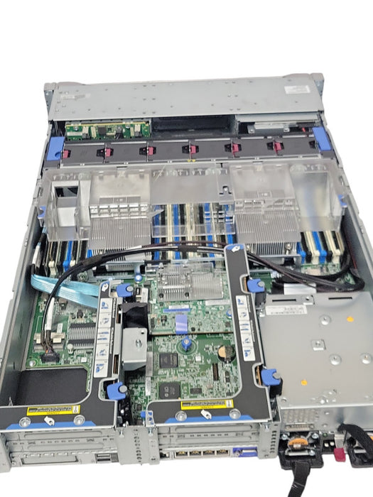 HP DL380 Gen9 2U  2x Xeon E5-2623v3 8C, 32GB DDR4 P440ar, 4x 300GB HDDs, SEE _