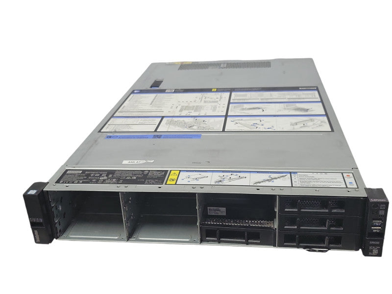 Lenovo ThinkSystem SR550  1x Xeon Silver 4116 2.1GHz 32GB DDR4, 930-16i 4Gb _