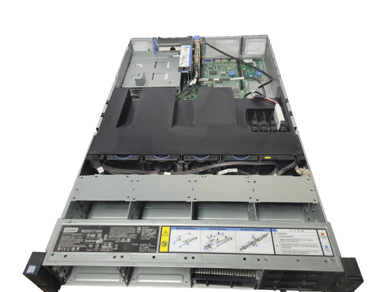 Lenovo ThinkSystem SR550  1x Xeon Silver 4116 2.1GHz 32GB DDR4, 930-16i 4Gb _