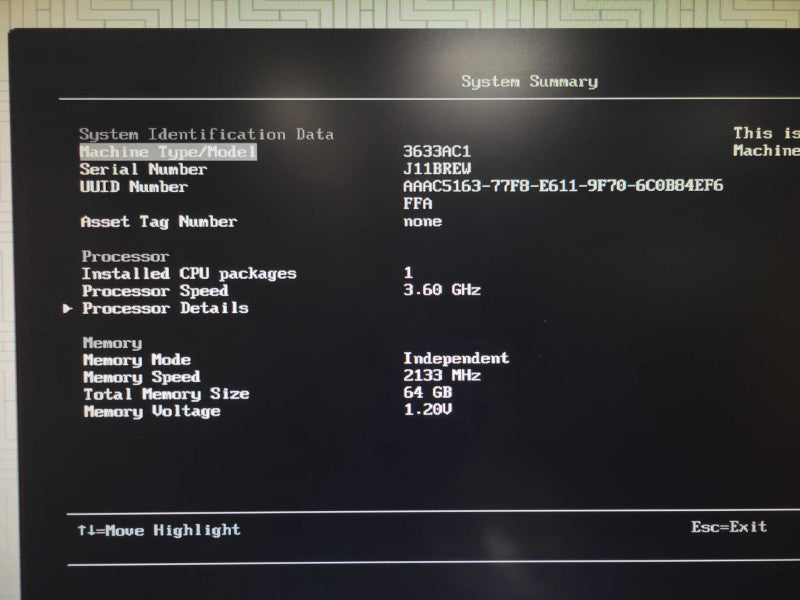 IBM SYSTEM X3250 M6 Xeon E3-1270v5 3.6GHz 64GB RAM M1215 2xPSU 2.5" _