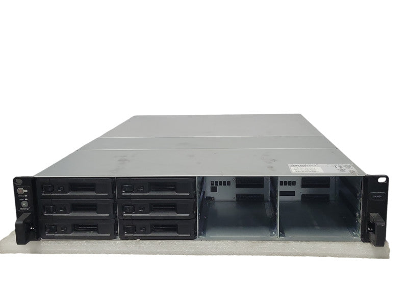 Synology SA3400 12 Bay NAS Storage System w/3x 8TB HGST SAS Drives _