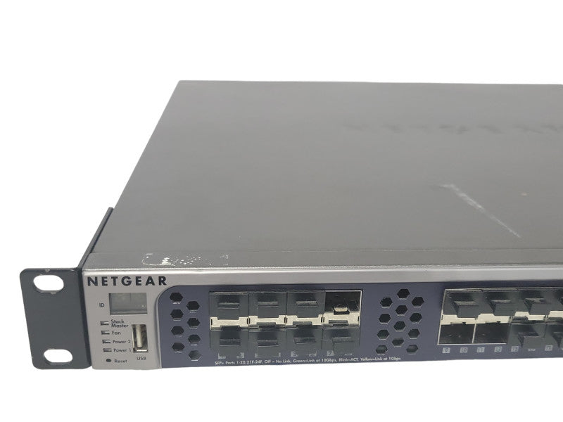 NetGear ProSafe 24-Port 10 Gigabit Managed L2+ Stackable Switch XSM7224S !