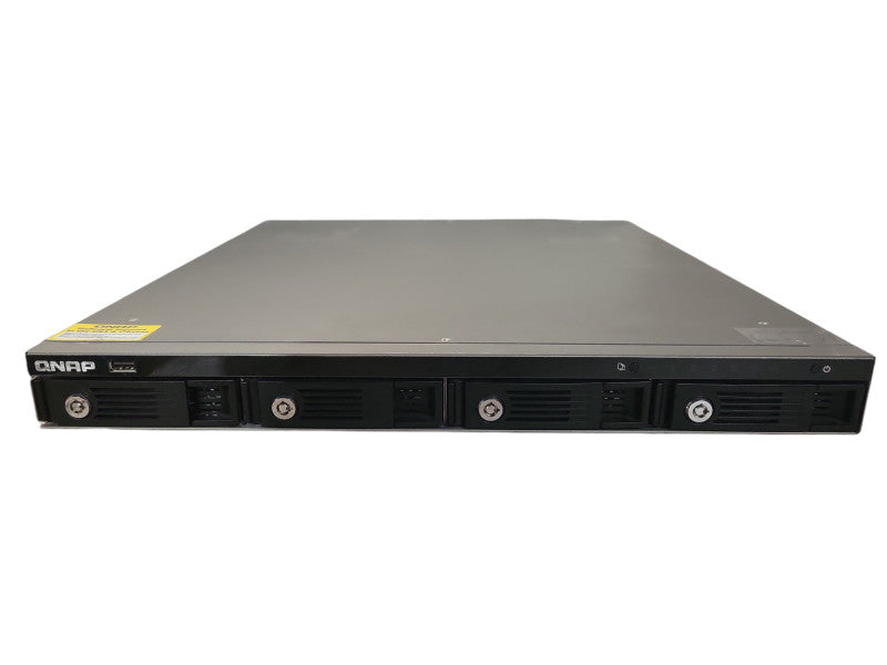 QNAP TS-421U 4-Bay NAS, 4x 1TB  Factory Reset !