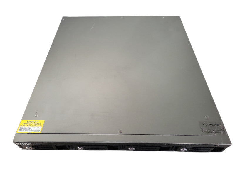 QNAP TS-421U 4-Bay NAS, 4x 1TB  Factory Reset !