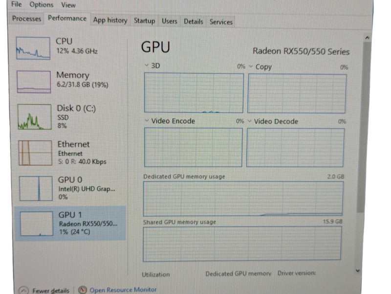 DELL XPS 8930 Intel Core i7-8700 @ 3.20Ghz 32GB RAM 256GB NVMe RX550 2GB  -