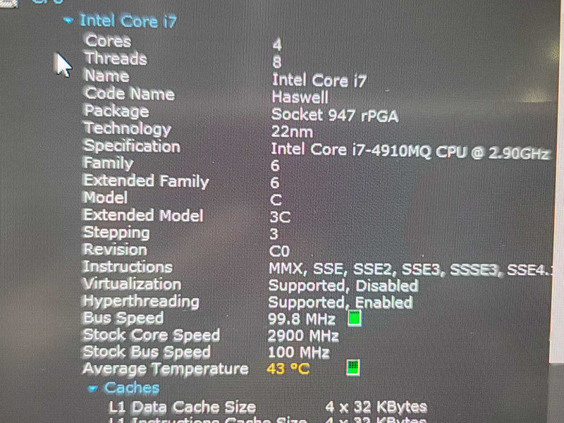 HP ZBook 17 G4| i7-4910MQ| 32GB DDR3| Quadro K5100M| 512GB SSD  β BudLap