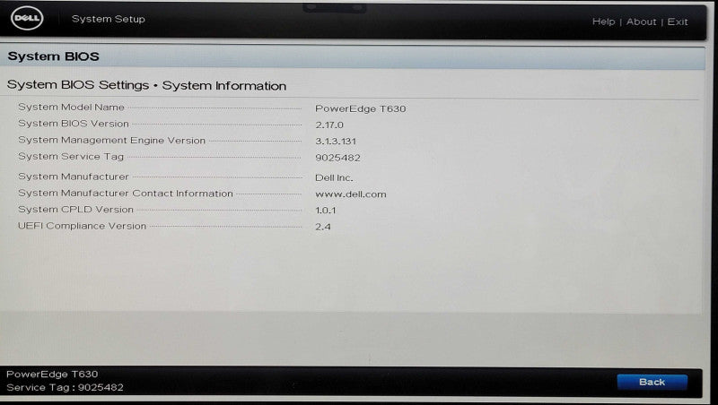 Dell PE T630 16x2.5", 2x Xeon E5-2630 v3 2.40GHz 8C, 64GB RAM, 6x 1.8TB SAS