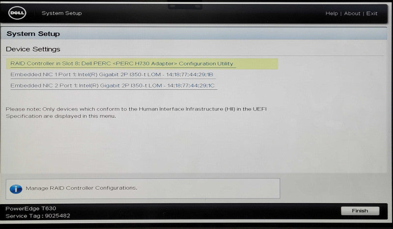 Dell PE T630 16x2.5", 2x Xeon E5-2630 v3 2.40GHz 8C, 64GB RAM, 6x 1.8TB SAS