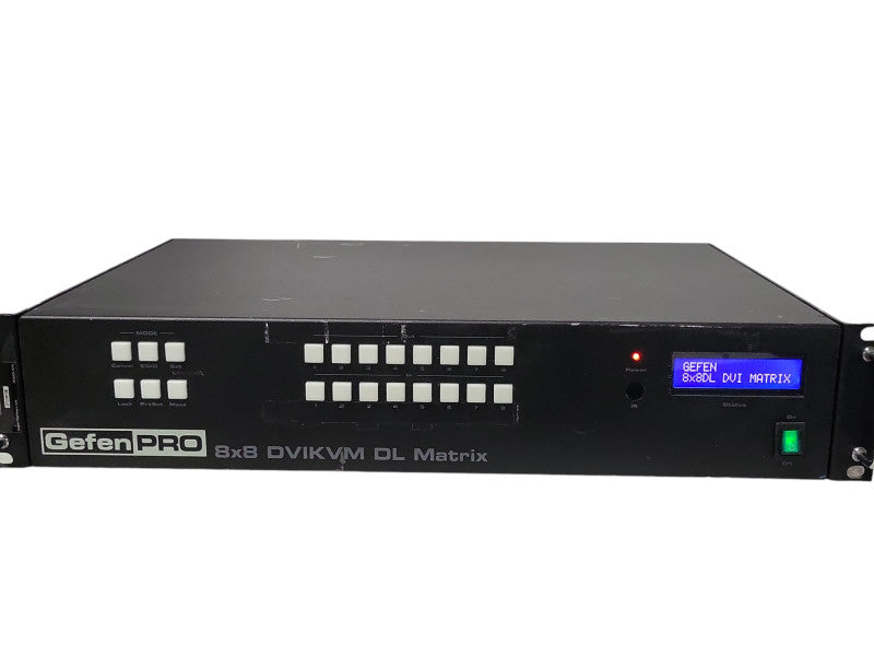 Gefen Pro GEF-DVIKVM-848DL-PB 8x8 DVI KVM DL Matrix, READ, READ _