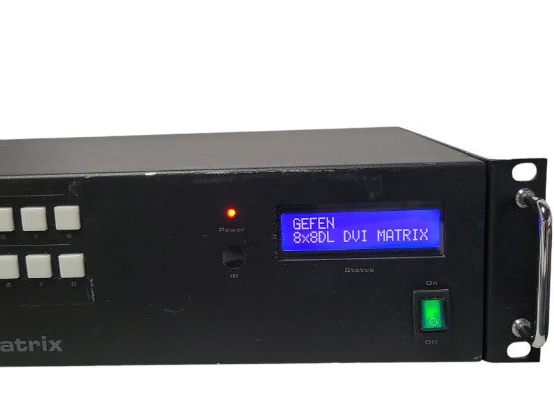Gefen Pro GEF-DVIKVM-848DL-PB 8x8 DVI KVM DL Matrix, READ, READ _