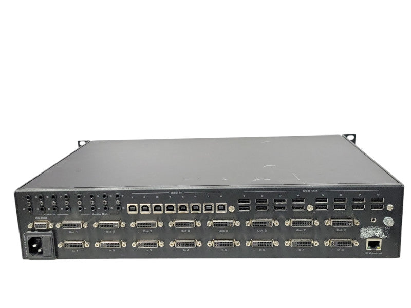 Gefen Pro GEF-DVIKVM-848DL-PB 8x8 DVI KVM DL Matrix, READ, READ _
