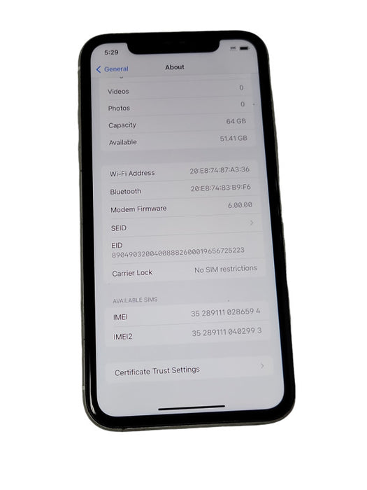 Apple iPhone XR 64GB Unlocked (White) _