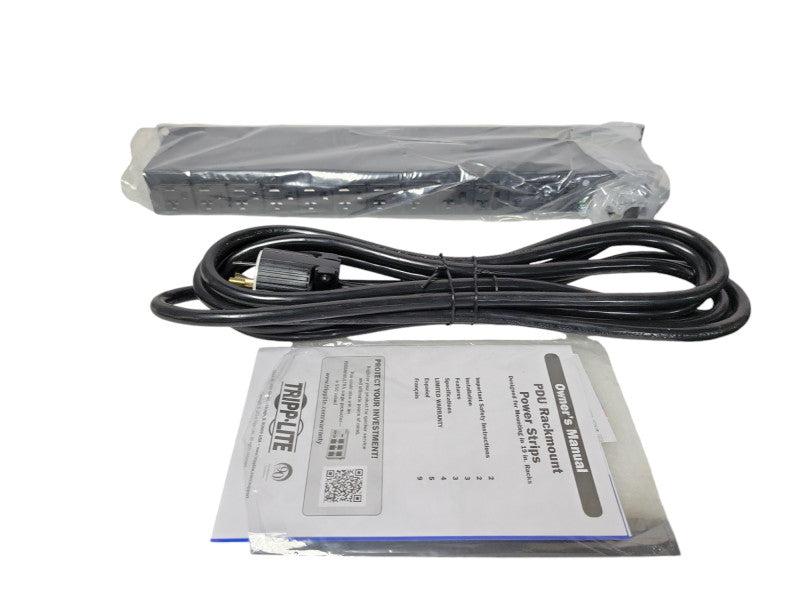 Open-Box Tripp Lite PDU1220T 12 Port Power Strip. 20A, 120V Series _
