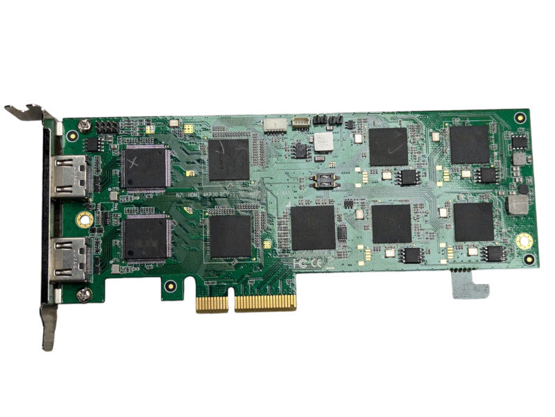 YUAN 2-Channel 4K HDMI Capture Card Low Profile PCIe  -