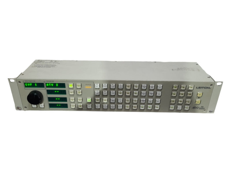 Leitch RCP-ABA2-Xyp 16x16 Audio video router 2x ASM 16x16+ module 1x VSR-16x16