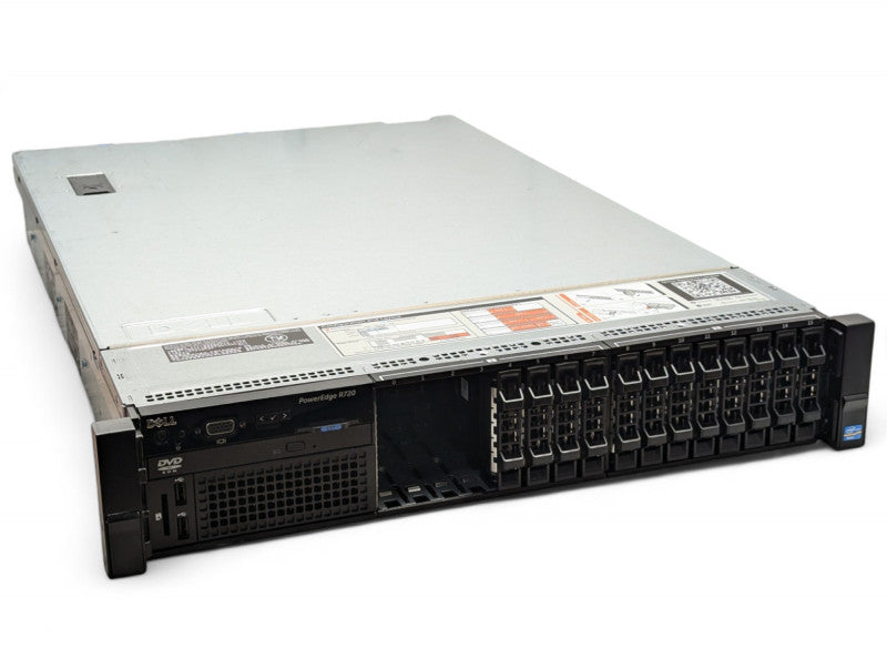 DELL PowerEdge R720 2x Intel Xeon E5-2640 0 @ 2.50Ghz 64GB RAM H710 mini RAID -