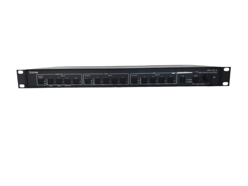 Extron MPX 423 A Media Presentation Matrix Switcher w/ Rack Wing