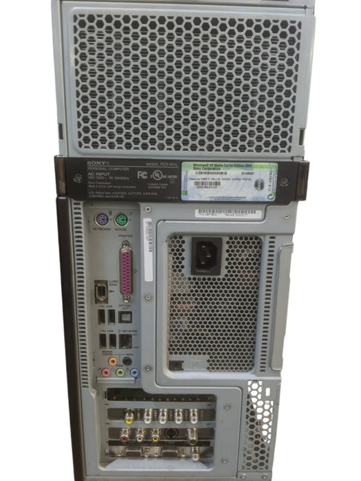 Sony PCV-A11L Vaio PC Tower | Intel Pentium 4 @ 3.20GHz | 1GB RAM | No HDD