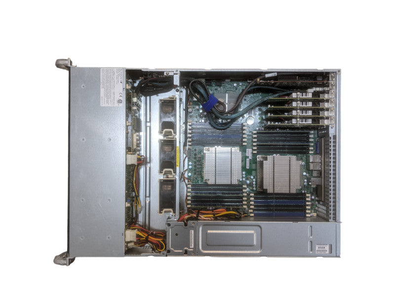 SuperMicro 216-9 X9DRi-LN4+ | 2x E5-2620 v2 @ 2.10GHz | No HDD included