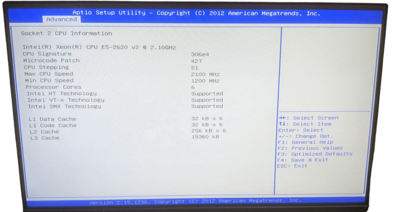 SuperMicro 216-9 X9DRi-LN4+ | 2x E5-2620 v2 @ 2.10GHz | No HDD included