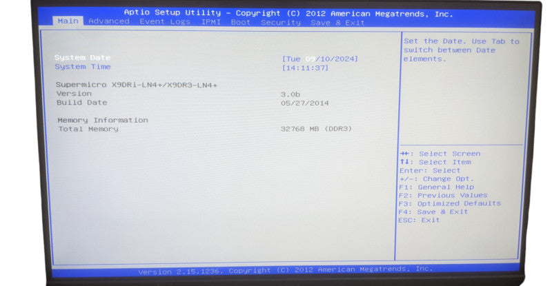 SuperMicro 216-9 X9DRi-LN4+ | 2x E5-2620 v2 @ 2.10GHz | No HDD included