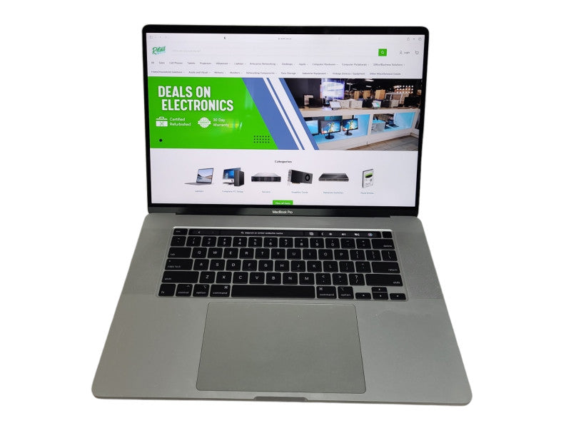 Apple Macbook Pro 2019 16" 6-Core i7-9750H @ 2.6GHz 16GB DDR4 512GB SSD Radeon Pro 5300M 4GB