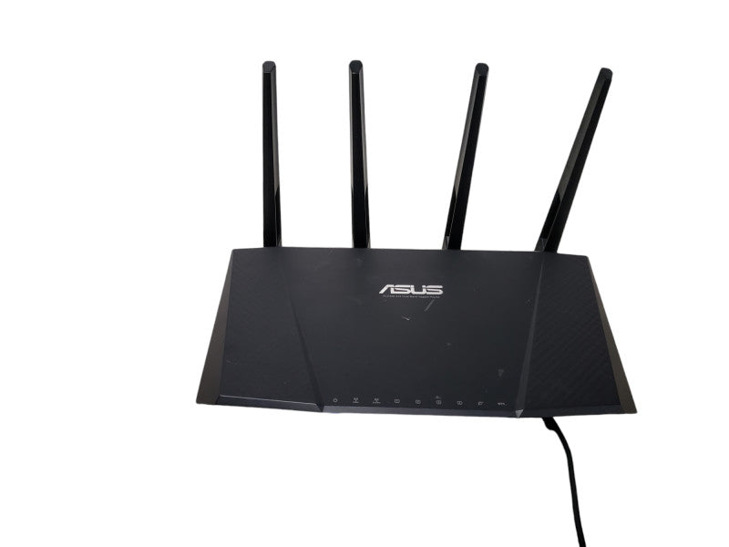ASUS RT-AC87U AC2400 4x4 Dual Band Wireless Wi-Fi Gigabit Router 2.4GHz 5.0GH W/ Power Adapter