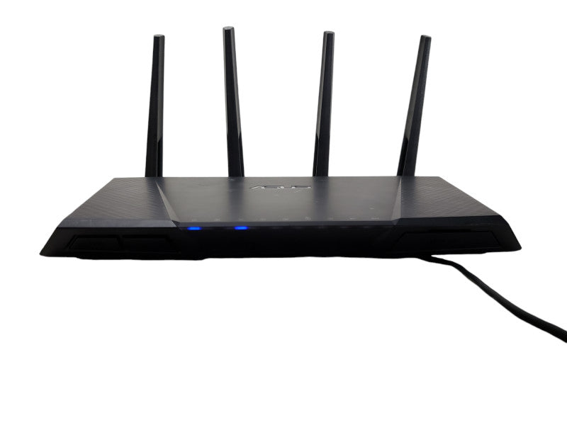 ASUS RT-AC87U AC2400 4x4 Dual Band Wireless Wi-Fi Gigabit Router 2.4GHz 5.0GH W/ Power Adapter