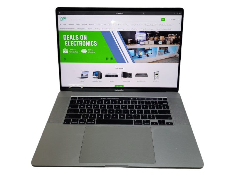 Apple Macbook Pro 2019 16" 8-Core i9-9880H @ 2.3GHz 16GB DDR4 1TB SSD Radeon Pro 5500M 4GB