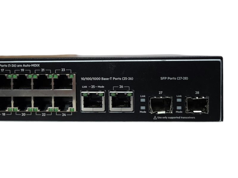 ARUBA HP 2530-24 J9782A 24 port Poe+ Network switch
