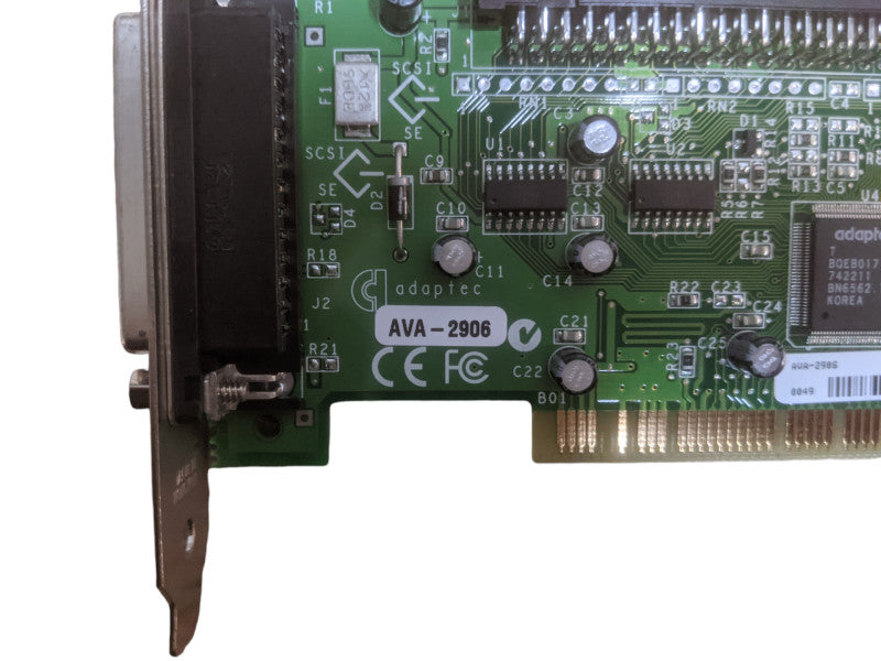 Adaptec AVA-2906 PCI card SCSI host adapter