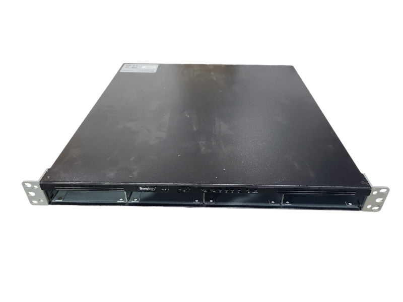 synology RS411 Rackstation 4-Bay NAS Server, No HDD, No Caddies, READ