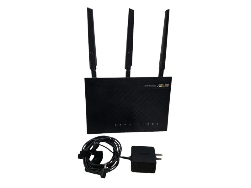 Asus RT-AC68U Wi-Fi 5 Dual Band Gigabit Wireless Router W/ Power Adapter