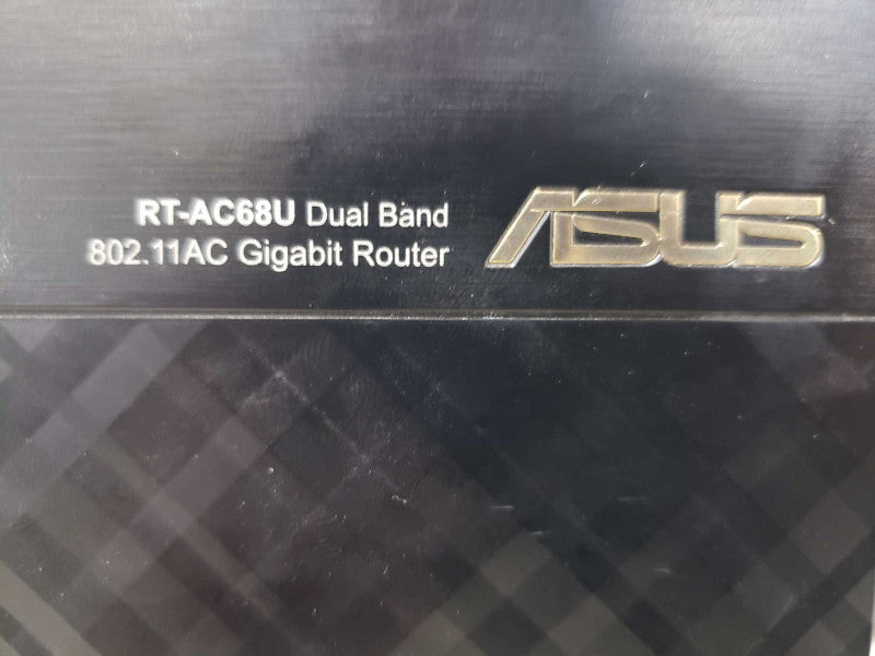 Asus RT-AC68U Wi-Fi 5 Dual Band Gigabit Wireless Router W/ Power Adapter