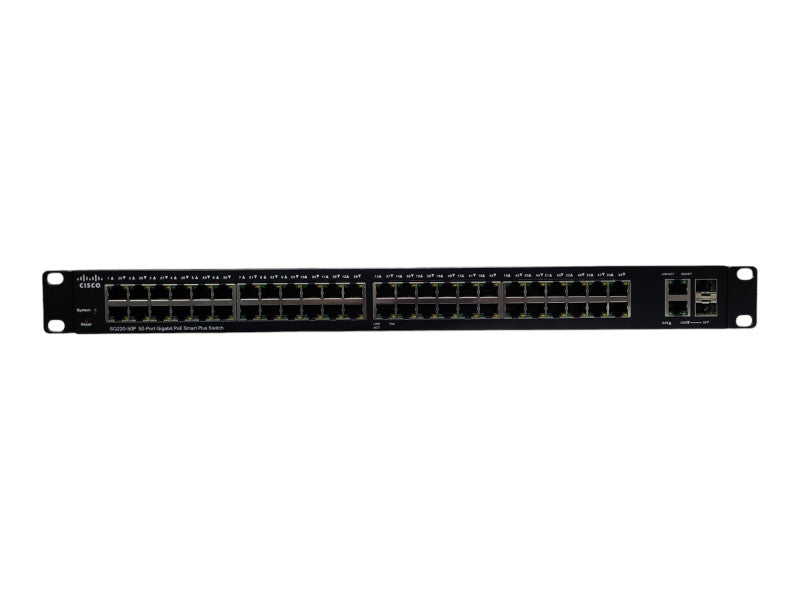 Cisco SG220-50P 50-Port Gigabit PoE Smart Network Ethernet Switch