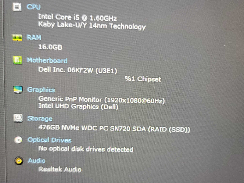Dell Latitude 5410| i5-10210U| 16GB DDR4| 512GB SSD  READ β Lap200