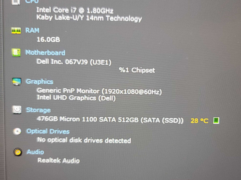 Dell Latitude 5410| i7-10610U| 16GB DDR4| 512GB M.2 | READ  β Lap200