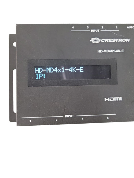 Crestron HD-MD4X1-4K-E 4x1 4K HDMI Switchers !
