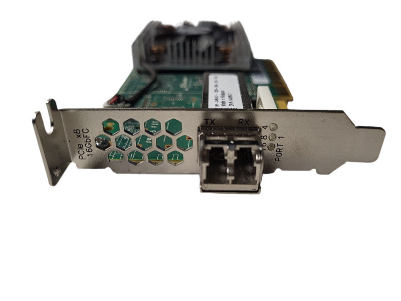 QLOGIC QLE2672-E Dual Port 16Gbps HBA PCIe Adapter Low Profile LP with SFP's Q$
