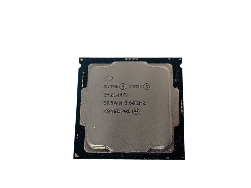 Intel Xeon E Series E-2144G CPU 3.60GHz Quad Core Processor Socket SR3WM _
