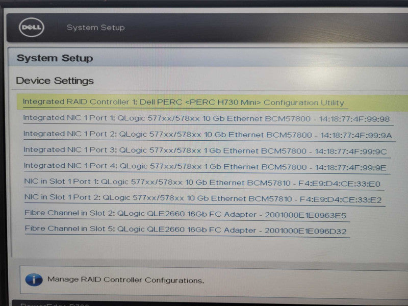 Dell R730 2U 2x E5-2630 v3 @2.4GHz 32GB DDR4 2x PSU 12x 2.5" PERC 730 Min !
