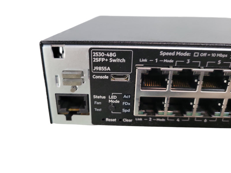 HP Aruba 2530 48G-2SFP+ Switch J9855A !