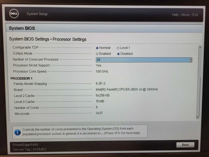 DELL PowerEdge R430 E5-2603 v3 @ 1.6GHz, 16GB RAM H730 mini RAID 3.5" $