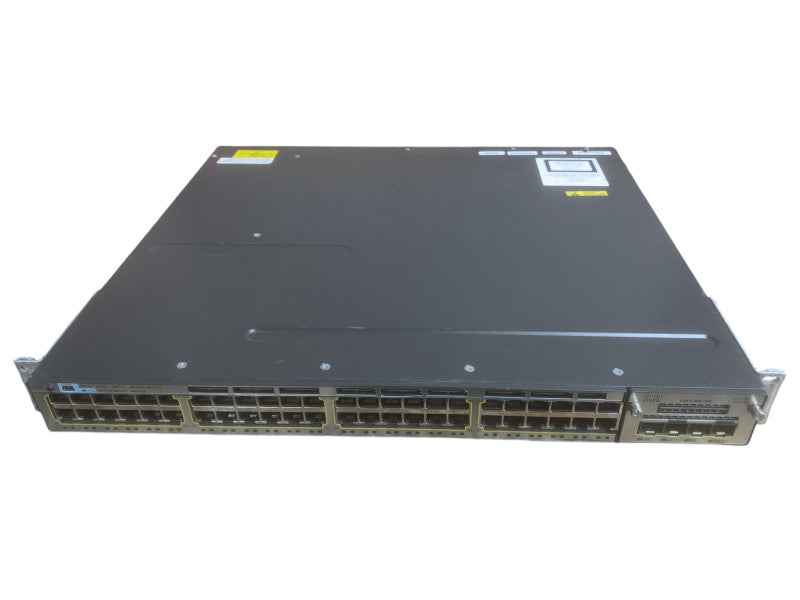 Cisco WS-C3750X-48T-S | 48-Port Gigabit Switch | C3KX-NM-10G | 2x 350W PSU