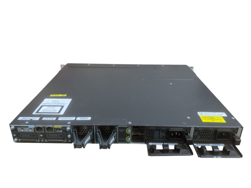 Cisco WS-C3750X-48T-S | 48-Port Gigabit Switch | C3KX-NM-10G | 2x 350W PSU