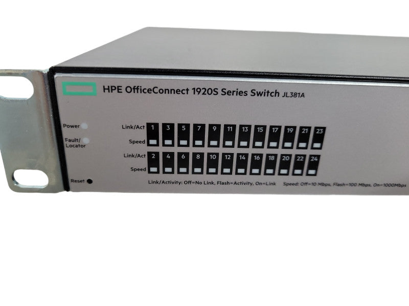 HPE OfficeConnect 1920S | 24-Port Gigabit Managed Switch | JL381A | 2x SFP !