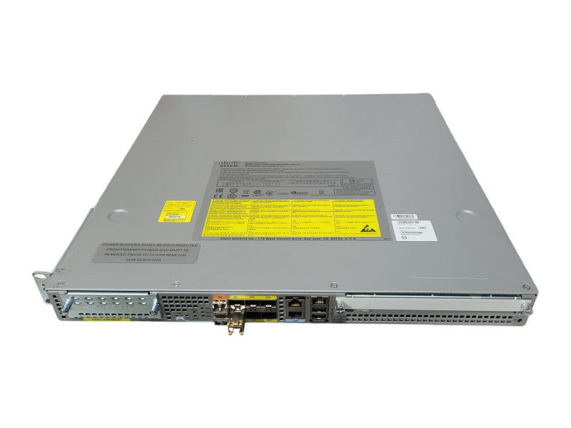 Cisco ASR1001-X Aggregate Service Router 6x SFP, 2x SFP+ Dual AC ADV SERV